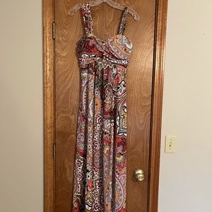 Maurices Paisley Print Maxi Dress